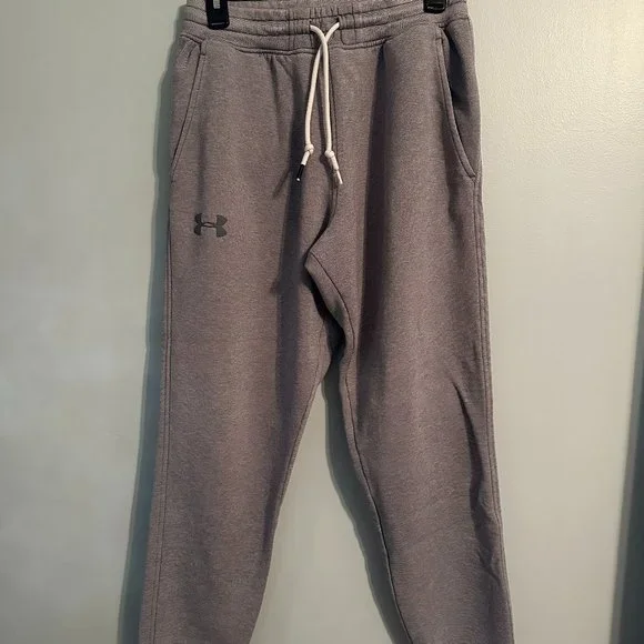 Under Armour, Pants, Mens Under Armor Grey Baggy Joggers Sweatpants Size  Medium 2 Pairs